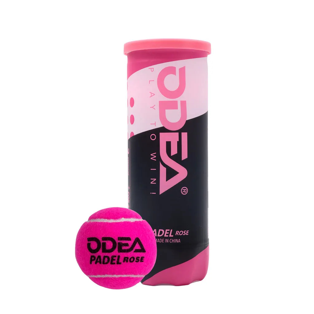 Padel Balls Pink,High Bounce Durable Training Tennis Balls,Vacuum Sealed for Competitive Matches