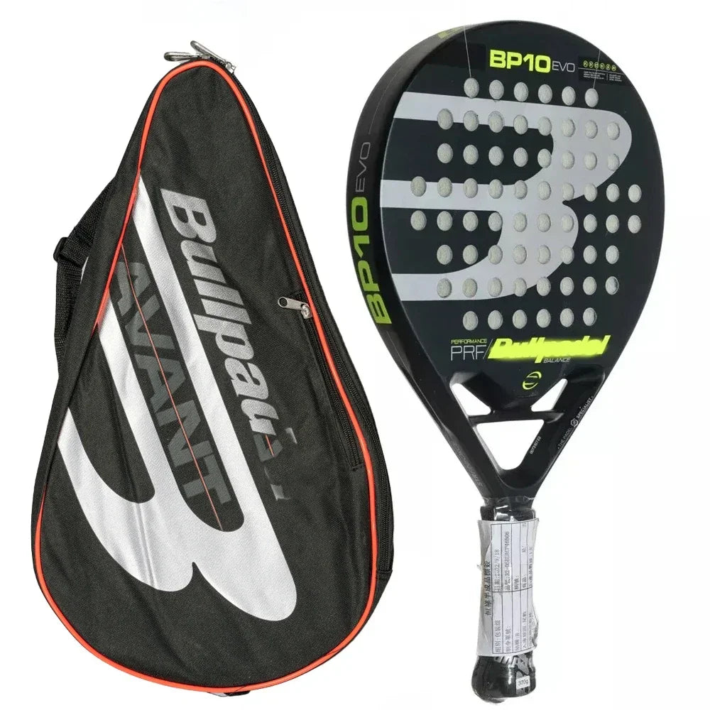 2023 Premium Padel Racket - Carbon Fiber Tennis Racquet with Hybrid Shape, EVA High Density Core, Perfect Balance of Power & Con