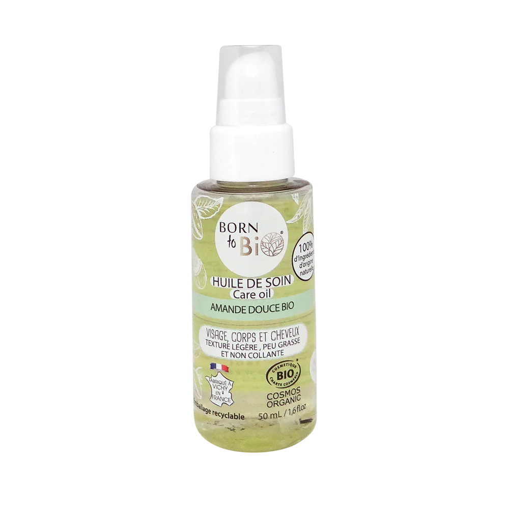 Huile de Soin Amande Douce - Certifiée Bio-0