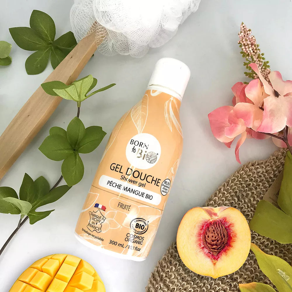 Peach Mango Shower Gel - Certified organic-2