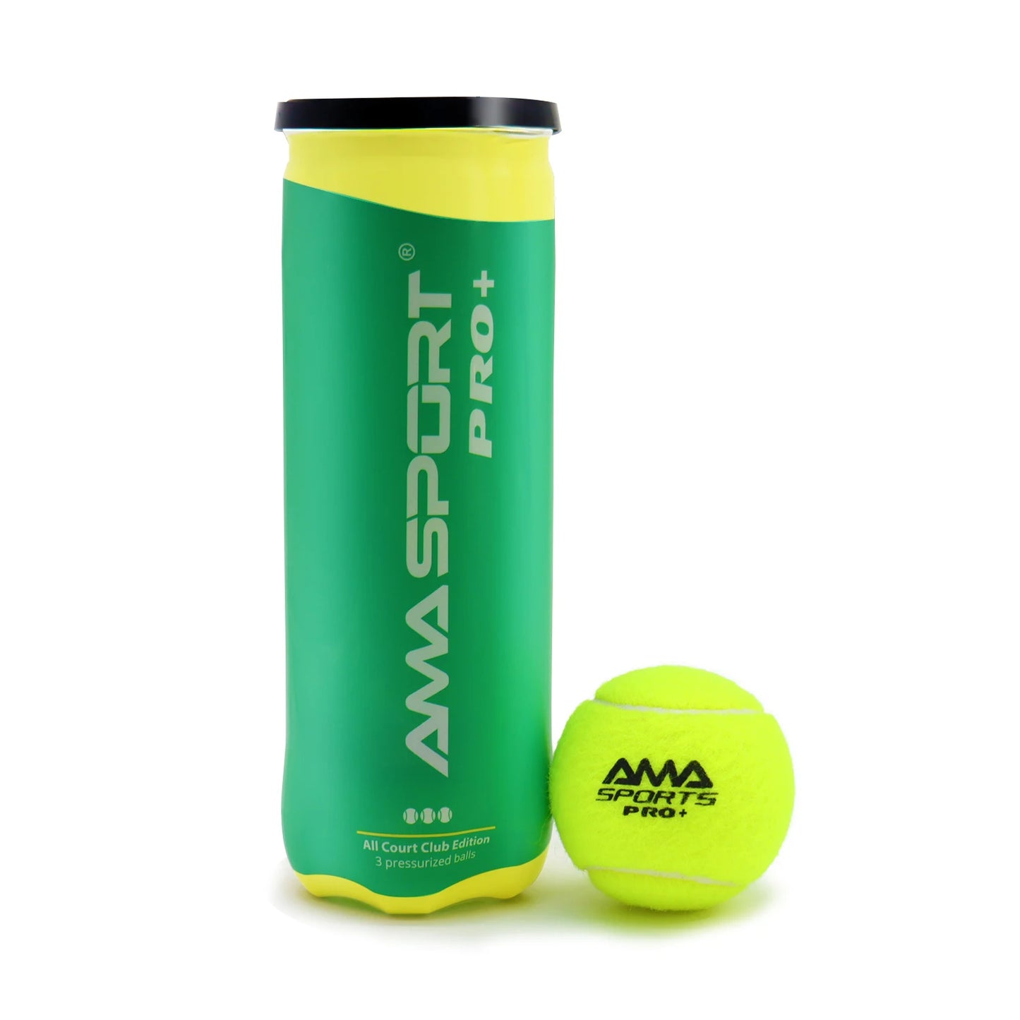 Padel Balls Pack of 3-Durable Tournament Grade Padel Balls - Optimal Bounce Padel Balls for Professional and Amateur Players